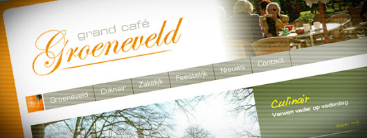 Website kasteel Groeneveld